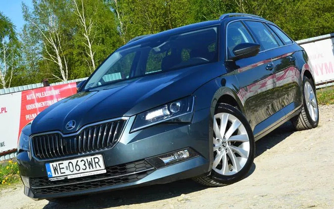 Skoda Superb cena 84900 przebieg: 178000, rok produkcji 2019 z Kutno małe 781
